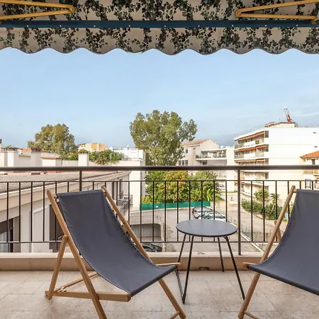 Yank'S Centre Juan Les Pins 5 Min Des Plages Exterior photo